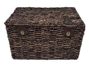 Bakkersmand bruin large 47x31x28 met deksel