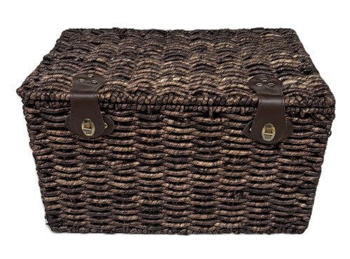 Bakkersmand bruin large 47x31x28 met deksel