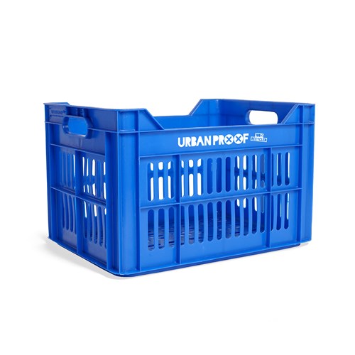 UrbanProof fietskrat 30L gerecycled Royal Blue