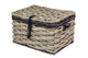 Basil fietsmand dijon l met deksel 36 x 49 x 30 cm - grijs zwart