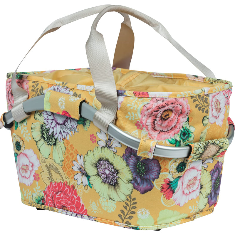 Load image into Gallery viewer, Basil Bloom Field Carry all MIK – fietsmand – achterop geel
