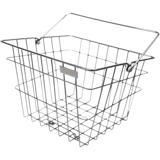 Steco draadmand vintage staal chroom