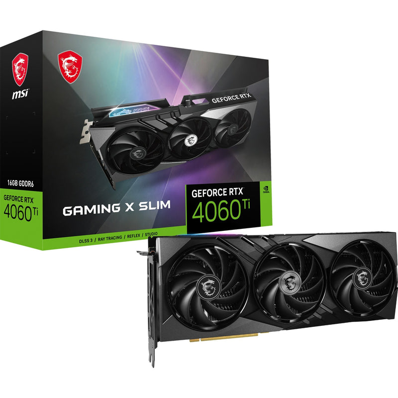 Load image into Gallery viewer, MSI MSI GeForce RTX 4060 Ti GAMING X SLIM 16G
