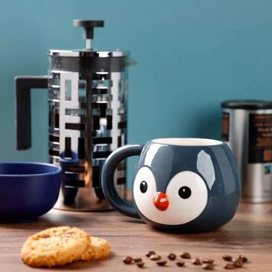 Adoramals pinguïn gevormde keramiek mok