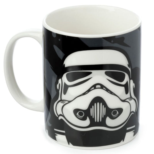 The original stormtrooper zwart porselein mok
