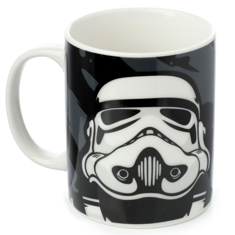 Load image into Gallery viewer, The original stormtrooper zwart porselein mok
