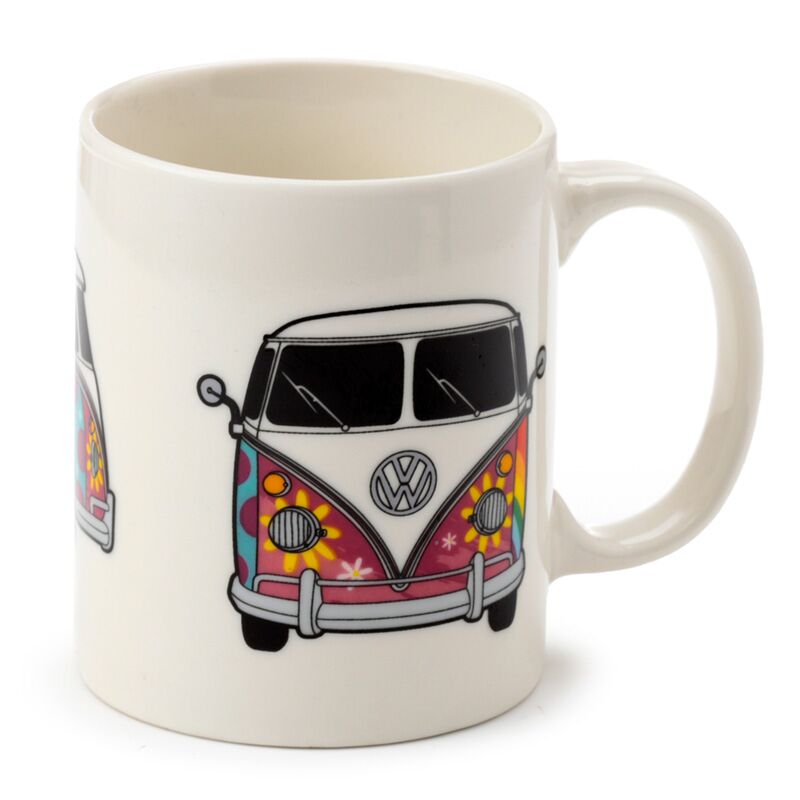 Load image into Gallery viewer, Volkswagen busje vw t1 summer porselein mok
