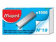 Maped office maped nietjes nr 10, doos (1.000 nietjes)