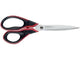Maped schaar advenced gel zwart en rood (21 cm)