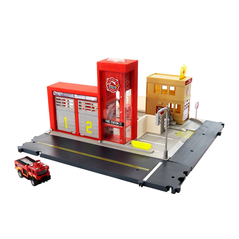 Load image into Gallery viewer, Matchbox Matchbox Action Drivers Brandweer Reddings speelset
