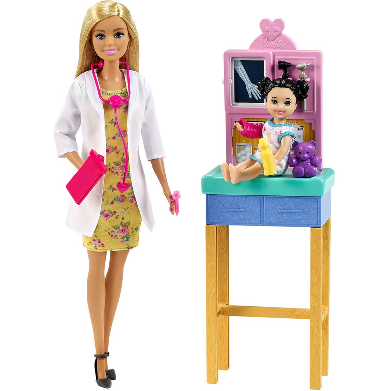 Load image into Gallery viewer, Mattel Carrièrepop Kinderarts speelset
