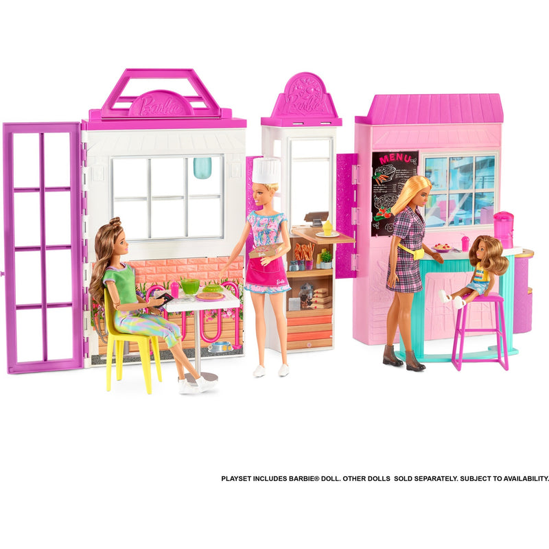 Load image into Gallery viewer, Mattel Cook ‘n Grill Restaurant pop en speelset
