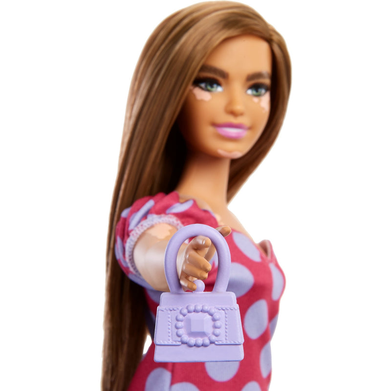 Load image into Gallery viewer, Mattel Fashionistas Gestippeld jurk
