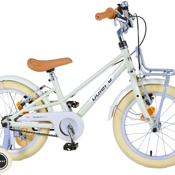 Volare Melody Kinderfiets - Meisjes - 16 inch - Zand - Twee handremmen