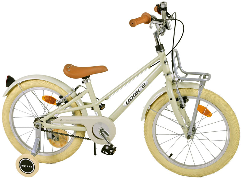 Load image into Gallery viewer, Volare Melody Kinderfiets - Meisjes - 18 inch - Zand - Twee handremmen
