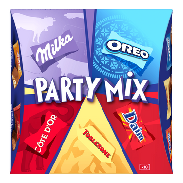 Milka party mix 16 pralines (8x 143gr)