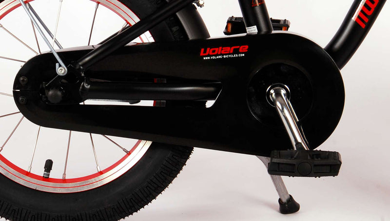 Load image into Gallery viewer, Volare Miracle Cruiser Kinderfiets - Jongens - 14 inch - Mat Zwart - Prime Collection
