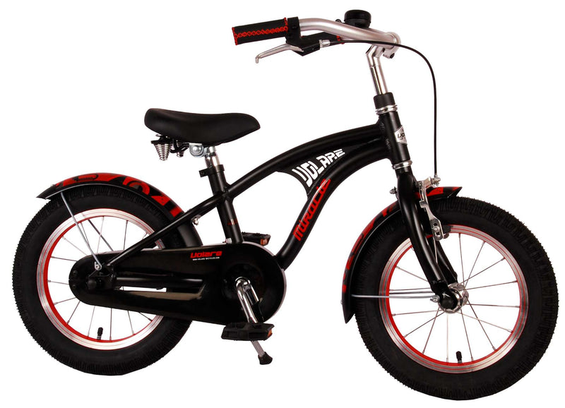 Load image into Gallery viewer, Volare Miracle Cruiser Kinderfiets - Jongens - 14 inch - Mat Zwart - Prime Collection
