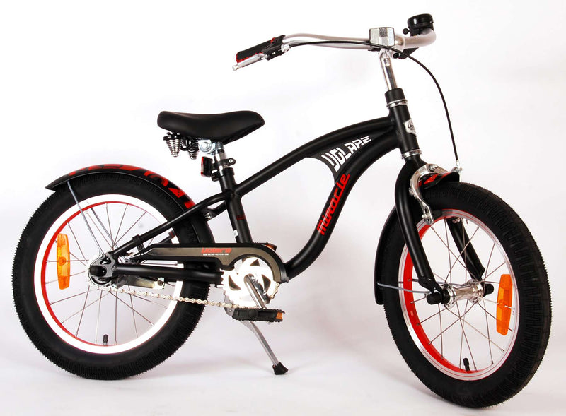 Load image into Gallery viewer, Volare Miracle Cruiser Kinderfiets - Jongens - 16 inch - Mat Zwart - Prime Collection
