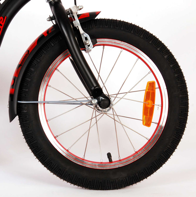Load image into Gallery viewer, Volare Miracle Cruiser Kinderfiets - Jongens - 16 inch - Mat Zwart - Prime Collection
