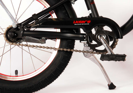 Volare Miracle Cruiser Kinderfiets - Jongens - 16 inch - Mat Zwart - Prime Collection