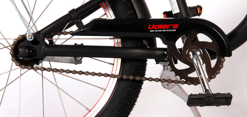 Load image into Gallery viewer, Volare Miracle Cruiser Kinderfiets - Jongens - 18 inch - Mat Zwart - Prime Collection
