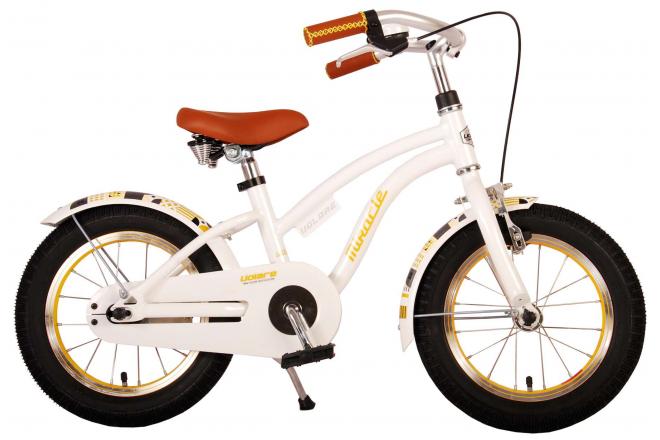 Load image into Gallery viewer, Volare Miracle Kinderfiets - Meisjes - 14 inch - Wit - Prime Collection
