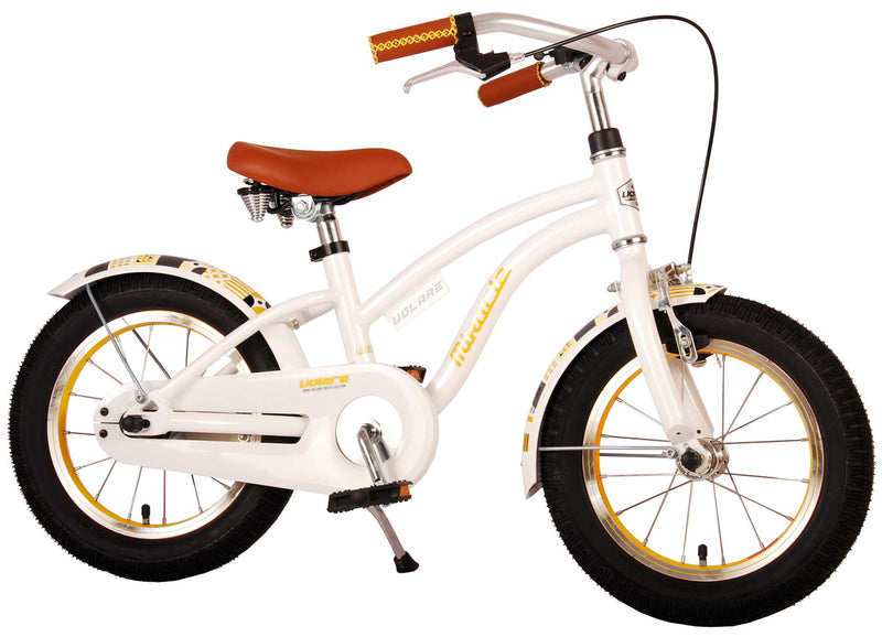 Load image into Gallery viewer, Volare Miracle Kinderfiets - Meisjes - 14 inch - Wit - Prime Collection
