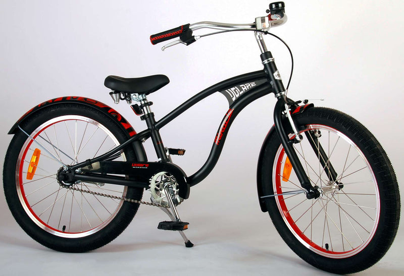 Load image into Gallery viewer, Volare Miracle Cruiser Kinderfiets Jongens 20 inch Mat Zwart Prime Collection
