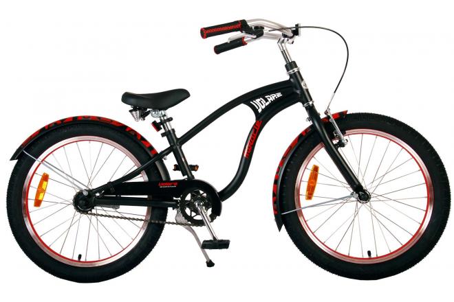 Load image into Gallery viewer, Volare Miracle Cruiser Kinderfiets Jongens 20 inch Mat Zwart Prime Collection
