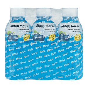 Mogu mogu zwarte bessen fles (6x 320ml)