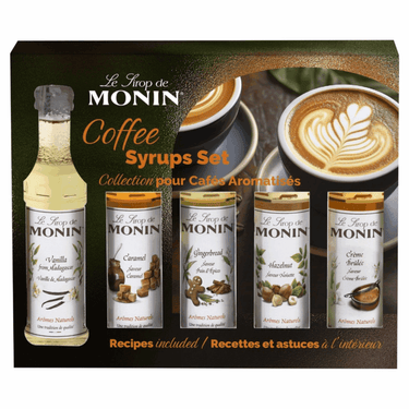 Monin koffiesiropen geschenkset (5 x 5cl)