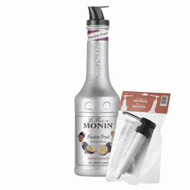 Monin puree passion fruit + pompje (combi)