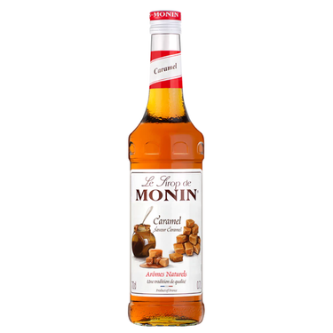 Monin siroop caramel + aardbei fraise