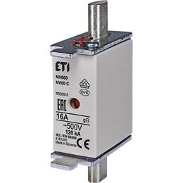 Eti meszekering 16a - 500v din nh00c gg | 3 stuks