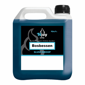 Njoy slush siroop bosbessen (5 liter)