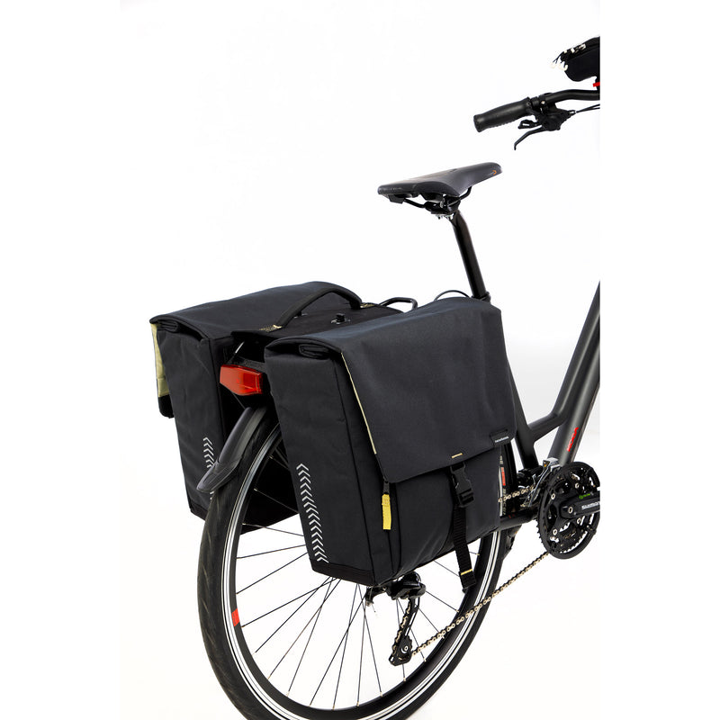 Load image into Gallery viewer, Burgers - new looxs tas new looxs tulum afneembaar dubbel zwart | 32l
