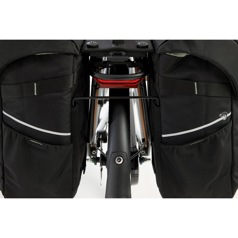 Load image into Gallery viewer, Newlooxs new looxs vigo 536.155mik2 zwart groen dubbeltas mik 40l
