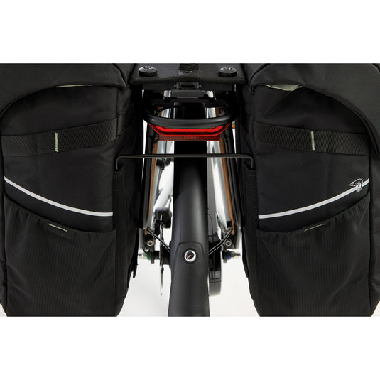 Newlooxs new looxs vigo 536.155mik2 zwart groen dubbeltas mik 40l