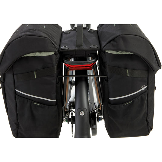 Newlooxs tas new looxs vigo dubbel | zwart groen | rt 2.0 | 40l