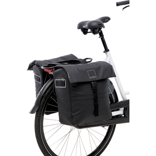 New tas looxs leeds dubbel | zwart | 38l