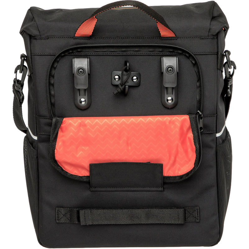 Afbeelding laden in galerijviewer, Newlooxs tas new looxs vigo enkel | zwart oranje | 20l
