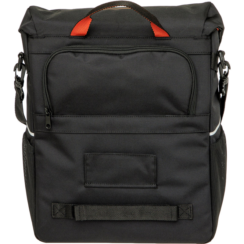 Afbeelding laden in galerijviewer, Newlooxs tas new looxs vigo enkel | zwart oranje | 20l
