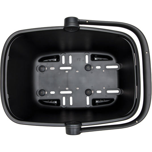 Newlooxs new looxs mand clipper 28l met hengsel racktime 2.0 zwart