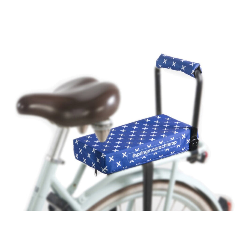 Load image into Gallery viewer, Pexkids nietverkeerd zitkussen voor bagagedrager mister misses x
