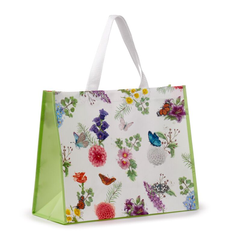 Load image into Gallery viewer, Butterfly meadows vlinder duurzame shopper tas
