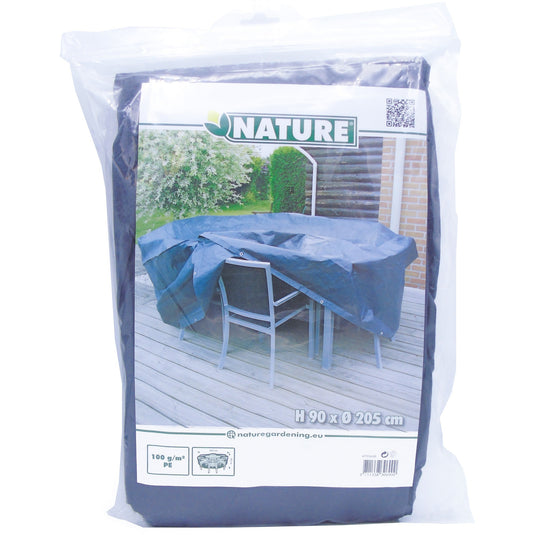 Nature Tuinmeubelafdekhoes voor ronde tafel en stoelen