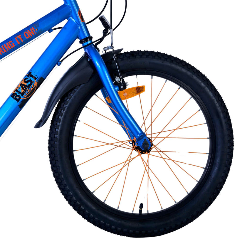 Load image into Gallery viewer, Nerf kinderfiets - jongens - 20 inch - satijn blauw - 6 speed
