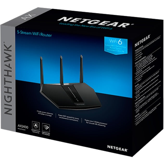Load image into Gallery viewer, Netgear Nighthawk AX 5-Stream WiFi 6 Router
