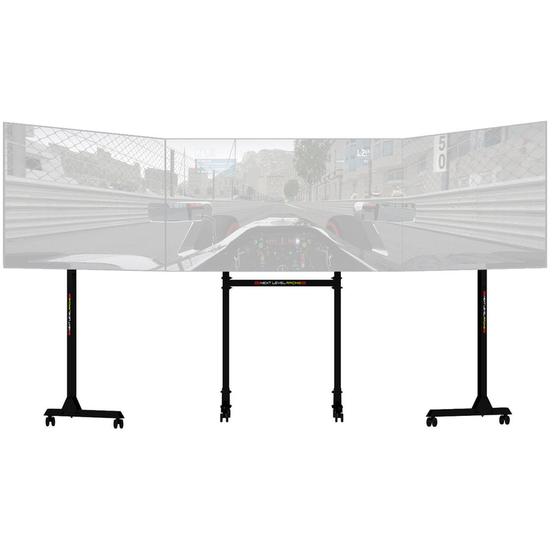 Load image into Gallery viewer, Next Level Racing Next Level Racing Free Standing Triple Monitor Stand
